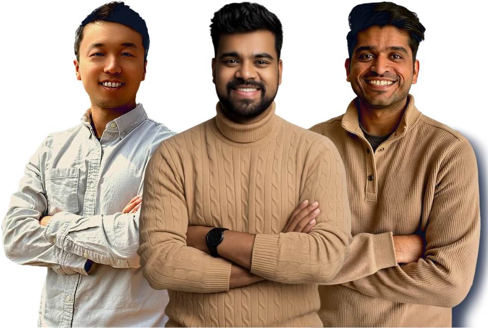 Henry Shi, Shubham Saboo and Rohan Varma